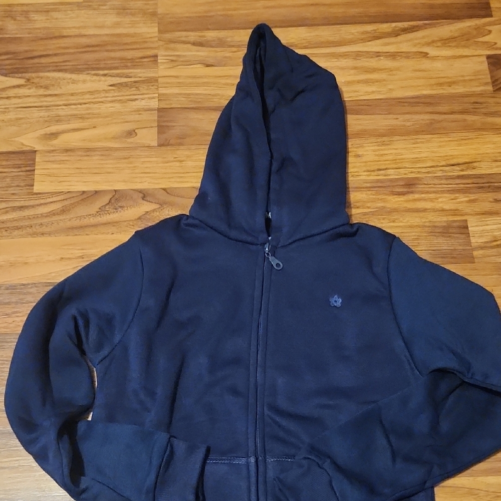 Limited Too Navy Girls Hoodie size L 14/16
